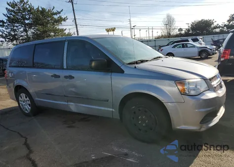 2014 Dodge Grand Caravan Se from USA, damaged, VIN 2C4RDGBG9ER161846